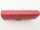 Chanel Patent Calfskin Quilted Flap Clutch With Chain Aa0625exzsa