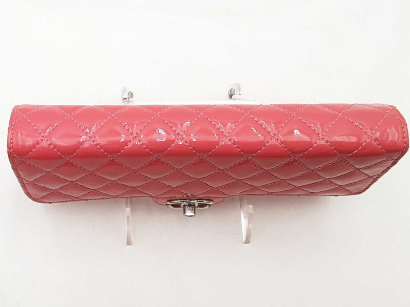 Chanel Patent Calfskin Quilted Flap Clutch With Chain Aa0625exzsa