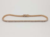 3.2 Cttw Lab Grown Diamonds 14k Yg 5.2g Tennis Bracelet 6.75 In Do0326llxzde