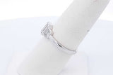 1.36cttw Lab Grown Emerald Cut Diamond Ring 14k White Gold Size 6.75 Eb0726iorde