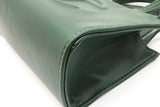 Telfar Mini Faux Green Leather Shopping Tote Bag Eb0526wrde