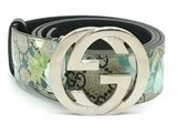 Gucci 411924 Floral Blooms Multi-color Belt / Buckle Size 36 Aa1026lrzsa