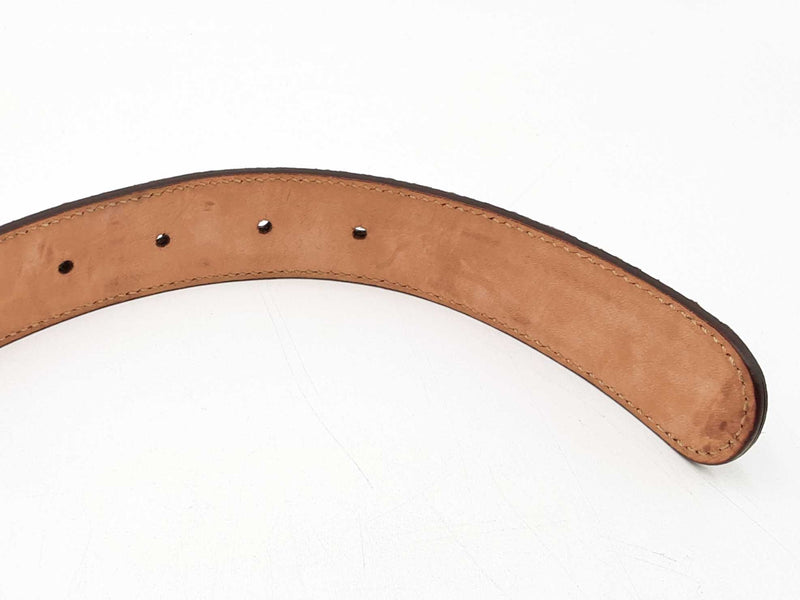 Gucci Interlocking G Buckle With Gg Supreme Canvas Belt Size 85|34 Fw0725izdu