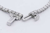 2.34cttw Lab Grown Diamond Tennis Bracelet 10k White Gold 4g 7 Inch Eb0526iirdu