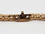 11.40 Cttw Diamonds 14k Yellow Gold 22.5g Tennis Bracelet 7 In Do0125wxzxde