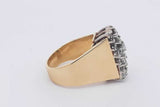 0.26cttw Diamond Ring In 18k Yellow Gold 11.6 Grams Size 6 Eb0326crxsa