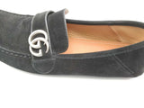 Gucci 473768 Black Driver Shoes Size 9 Aa0726lzxsa