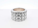Chrome Hearts Pete Punk Triple Stack Ring In Silver 32.5g Size 10.5 Fw0426rxzdu