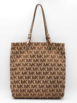 Michael Kors Jet Set Weekender Monogram Canvas Tote Bag Fw0926ozdu