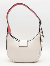 Christian Louboutin Carasky White Leather Shoulder Bag Eb1224rxzsa