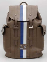 Louis Vuitton Epi Rayures Christopher Backpack Brown Aa1026czxsa