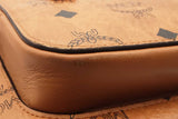 Mcm Stark Visetos Cognac Backpack  Eb0126oxzsa
