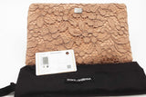 Dolce & Gabbana Floral Lace Overlay Satin Clutch Eb0826rxsa