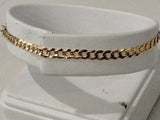 Cuban Link Bracelet Yellow Gold 14k 2.9 Grams 7 Inch Vc0626lprmia