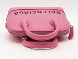 Balenciaga Ville Xxs Fuchsia Leather Bag Pink Aa0726rzxsa