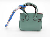 Teal Blue Mini Bag Charm Do0825ide