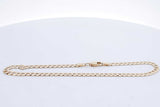 10k Yellow Gold Curb Link Bracelet 2.7 Grams 8 Inch Eb0526llrde