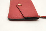 Louis Vuitton Monogram Empreinte Red Key Pouch Eb0225rxsa