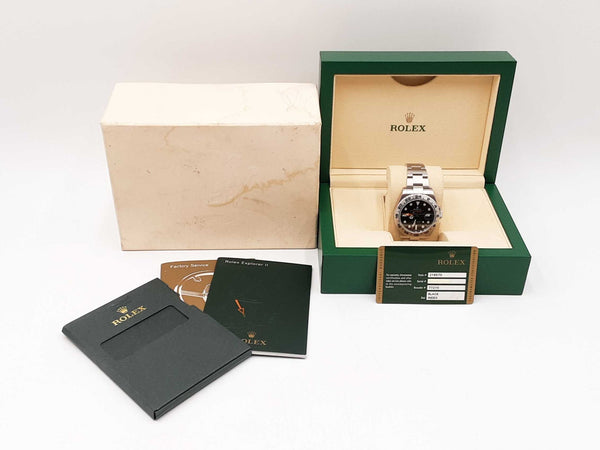 Rolex Explorer 2 Oyster Perpetual Date Automatic 42mm Watch Fw1124ecrxdu