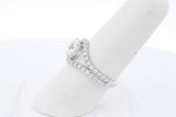 2.13cttw Lab Grown Diamond Ring In 14k White Gold 2.88 Grams Size 7 Eb0726eorde