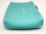 Chanel Vip Tiffany Teal Blue Neoprene Cosmetic Bag Do0225oxde