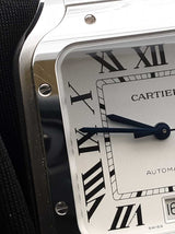 Santos De Cartier Large Stainless Steel Automatic 40mm Watch Fw0525wxzxdu