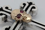 King Baby 925 Sterling Silver Traditional Cross Pendant 48.8 Grams Eb0926wrxsa
