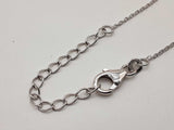 0.45 Cttw Lab Grown Diamonds 0.925 Silver 3.8g Circle Necklace 20 In Do0525cide