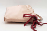 Jimmy Choo Satin Drawstring Mini Cystal Embellished Top Handle Bag Eb0426lrxsa
