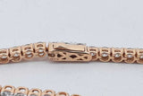 4.02cttw Lab Grown Diamond Tennis Bracelet 14k Yellow Gold 6.1g 7 In Eb826lorxsa