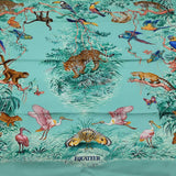 Hermès Equateur 90cm Scarf In Multicolor Washed Silk Twill Fw1026lxzdu