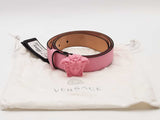 Versace Pink La Medusa Belt Pink Belt / Buckle Size 80/32 Aa0826lorsa