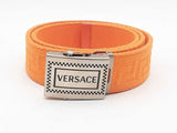 Versace Fabric Belt Orange Size 36 Aa0625crsa