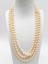 Pearl Cord Necklace 87.1g 62 In Do1224loxde