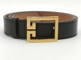 Givenchy Double G Belt Black Size 30-34 Aa1026lrzsa