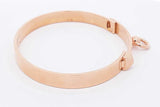 Hermes 18k Rose Gold Collier De Chien Bracelet 25 Grams Size St Eb0126pxxzsa