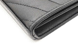 Yves Saint Laurent Matelasse Chevron Quilted Wallet With Chain Eb0726orxsa