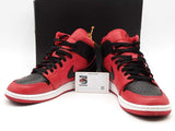 Nike Retro 1 Mid Red Shoes Size 9 Aa0926pzsa