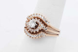 0.48cttw Diamond Ring In 14k Yellow Gold 6.2 Grams Size 7.5 Eb0426iorsa