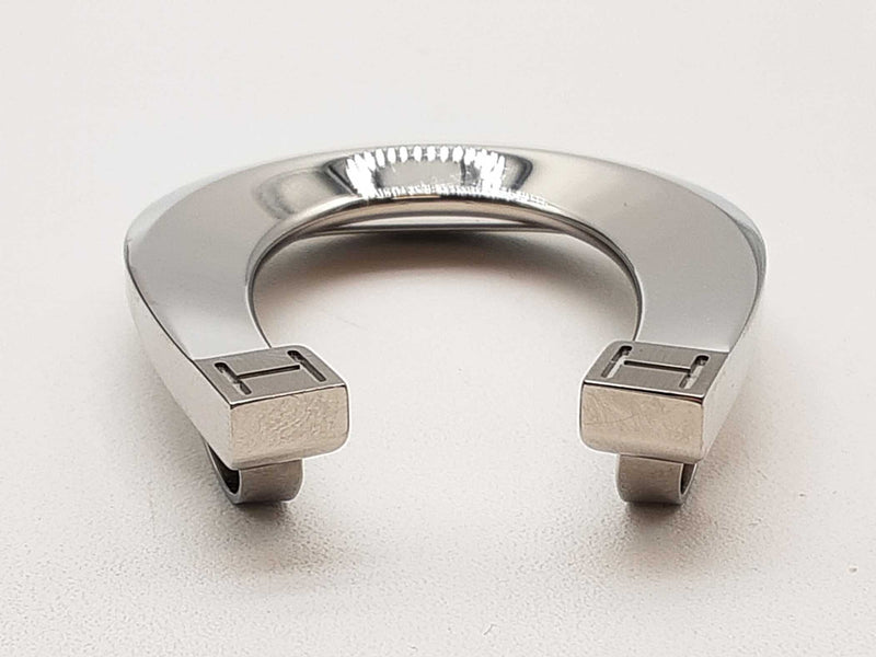 Hermes Luck Horseshoe Stainless Steel Money Clip Do0225lrxde
