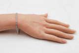 4.05 Cttw Lab-grown Diamond & 14k Gold Tennis Bracelet 6g 7 Inch Fw0326lwxzdu