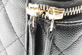 Chanel Quilted Caviar Vanity Case Crossbody Bag Eb0926orxzde