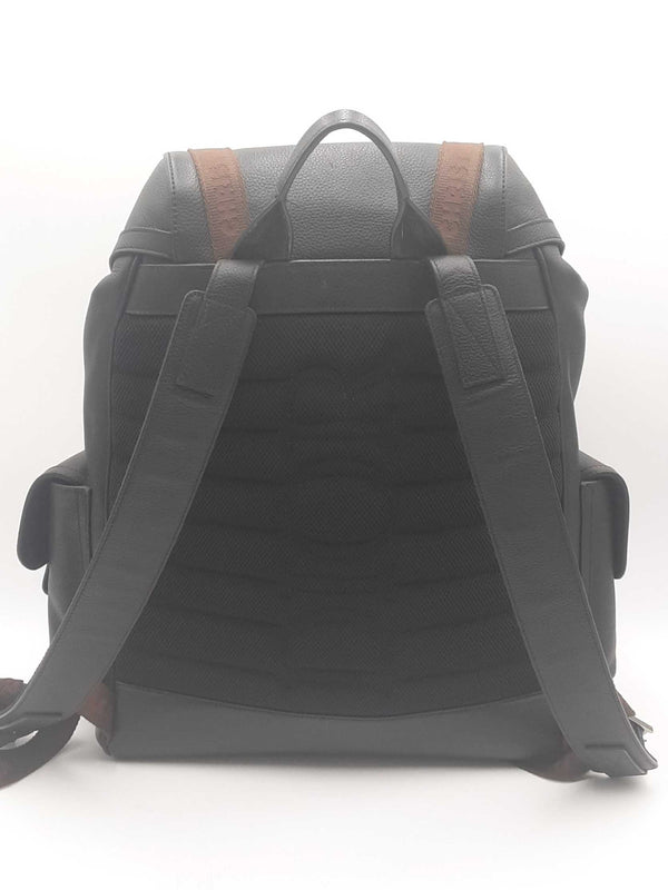 Christian Dior Dior Hit The Road Cactus Jack Black Leather Backpack Eb0124lerxsa