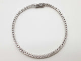 3.0 Cttw Lab Grown Diamonds 14k Wg 5.5g Tennis Bracelet 6.75 In Do0726llxzde