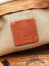 Mcm Patricia Cromer Collection Belt Bag In Cognac Visetos Canvas Fw0926ocrdu