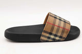 Burberry Furley Check Slides Size 37 Eb1025crsa