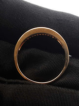 0.25 Cttw Diamond & 14k Yellow Gold Channel-set Wedding Band 2.4 Grams Size 8 Fw0926lcxdu