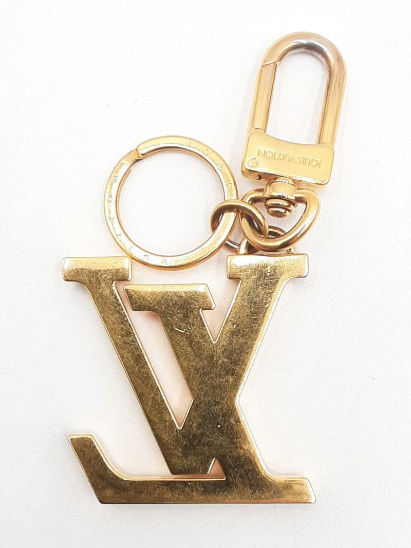 Louis Vuitton Lv Logo Porte Cles Red & Pink Key Holder Bag Charm Fw0225rzdu