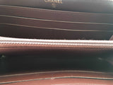 Chanel Caviar Zip Around Wallet Black Aa0826wrzsa
