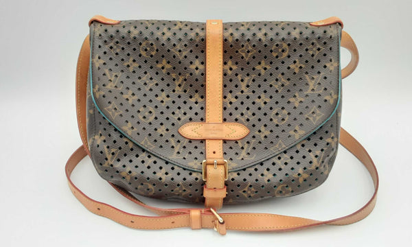 Louis Vuitton Monogram Perforated Handbag Hs0324rxzsa
